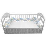 Baby Textil Šarena pletenica za krevetac i dečiji krevet 3100569