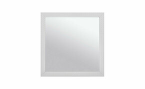 Zidno ogledalo Alissa 56x56cm belo