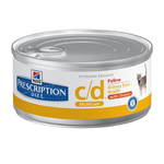 Hill'S Prescription Diet Hrana za mačke C/D Multicare Urinary Care sa piletinom 156gr