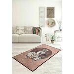 Conceptum Hypnose Pugs - Šareni tepih za hodnik (60 x 140)