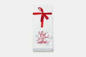Peškir CHRISTMAS 40x70 - Let it snow/Snowflake 023801