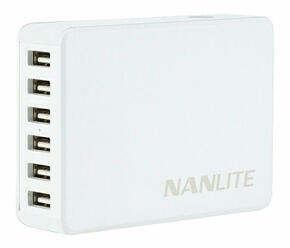 Nanlite 1/6 USB Charger Nanlite 1/6 USB Charger BT-CGUSB-6 poseduje 6 USB ulaza