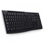 Logitech K270 bežični/žični tastatura, USB, crna