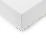 Elastični čaršav Vitapur Lyon - beli 120x200 cm