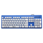 SBox K-16BL tastatura, USB, plava
