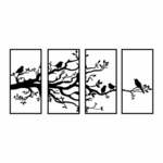 WALLXPERT Tree Branch And Birds 269