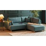 Atelier Del Sofa Felix Extra Soft Corner Sofa Right - Turquoise Turquoise Corner Sofa