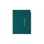 VELVET Notes sa magnetnim preklopom A5 - Emerald , papir Šamoa 80 g/m2
