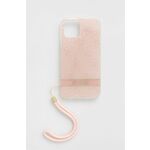 GUESS Futrola za iPhone 12/12 Pro Pink Print 4G Cord