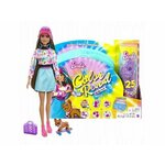 MATTEL Barbie lutka Color Reveal Neon Fashions HCD28