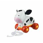 Orange tree toys Drvena vozalica - krava na povlačenje