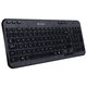 Logitech K360 bežični tastatura, USB, crna