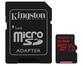 Kingston microSDXC 512GB memorijska kartica
