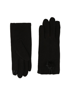 Factory Black Women Gloves B-111