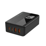 Kucni punjac LDNIO A4808Q SUPER FAST PPS 65W 2xPD 2xUSB crni