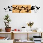 Albatros BlackWalnut Decorative Wooden Wall Accessory