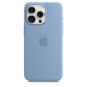 APPLE iPhone 15 Pro Max Silicone Case w MagSafe - Winter Blue (mt1y3zm/a )