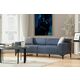 Atelier Del Sofa Petra 3 - Blue Blue 3-Seat Sofa