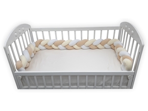 Baby Textil Šarena Pletenica za krevetac i dečiji krevet 3100568