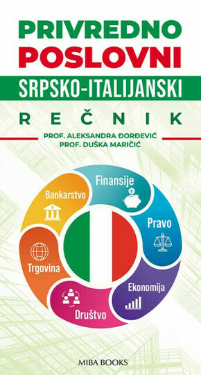 Privredno poslovni srpsko italijanski rečnik - Aleksandra Đorđević