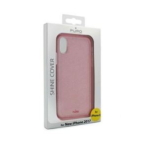 Maskica Puro Shine za iPhone X roze