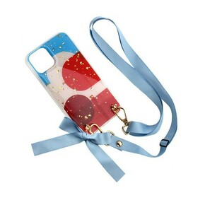 Maskica Fashion Strap Glitter za iPhone 11 Pro 5 8 plava