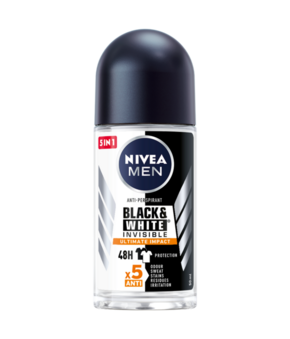 NIVEA Men Black&amp;White Ultimate Impact dezodorans roll-on 50ml