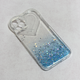 Torbica Heart Glitter za iPhone 12 Pro Max 6.7 plava