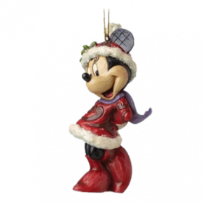 JIM SHORE Minnie Mouse Sugar Coated Hanging Ornament Figure - A28240