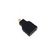 Fast Asia Micro HDMI (M) - HDMI (F) crni