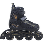 ROLER PW132B BLACK/GOLD ALU S(31-34) ABEC5 PU ACTION 2021 PAR