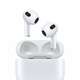 Apple <em>AirPods</em> 3 slušalice, bežične/bluetooth/lightning, bela/crna, mikrofon