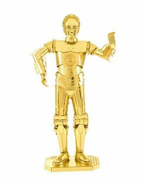 Metal Earth 3D metalna maketa - STAR WARS Robot C-3PO gold