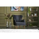 Karina - Anthracite Anthracite Wing Chair