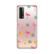 Torbica Silikonska Print Skin za Huawei P Smart 2021 Flamingos