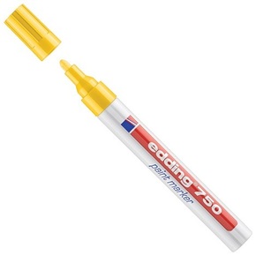 Edding Paint marker E-750 2-4mm žuta
