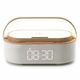 Aurora Plus Radio, Lamp with Clock and Wi-Fi Charger