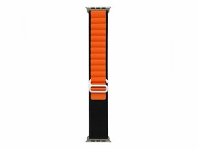 MOYE Smart Watch Alpine Loop Strap 44/45/49mm Black With Orange