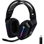 Logitech G733 Lightspeed Black gaming slušalice, 3.5 mm/USB/bežične, crna/plava, 26dB/mW, mikrofon