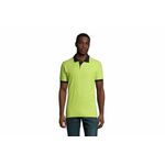 SOL'S PRINCE muška polo majica sa kratkim rukavima - Apple green/teget, M