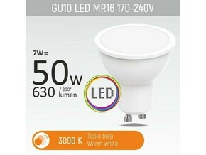 Mitea Lighting LED sijalica GU10 7W M1 3000K 170-240V