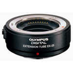 Olympus EX-25 Olympus EX-25 omogućava idealan je za slikanje close-up fotografija poput slikanja leptira, cveća ili proizvoda. Dizajniran je isključivo za upotrebu sa Olympus Four Thirds single-lens-reflex E-system digitalnim fotoaparatima.
