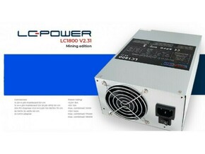 LC Power Napajanje 1800W LC1800 ATX V2.31 Mining Edition