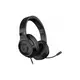 LORGAR Noah 101, Gaming headset with microphone, 3.5mm jack connection, cable length 2m, foldable design, PU leather ear pads, size: 185*195*80mm, 0.245kg, black