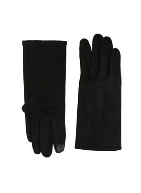 Factory Black Women Gloves B-164
