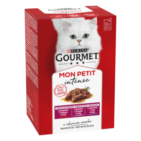 Gourmet Hrana za mačke Mon Petit Govedina 6x50g