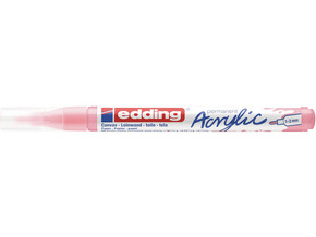 Edding Akrilni marker E-5300 fine 1-2mm obli vrh nežno roze