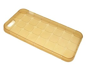 Futrola silikon FINE za iPhone 5G 5S SE zlatna