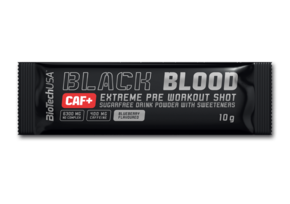 BioTech USA Black Blood + Caffeine 10 g Borovnica