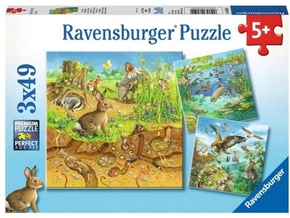 Ravensburger puzzle (slagalice) - Životinje u staništima RA08050